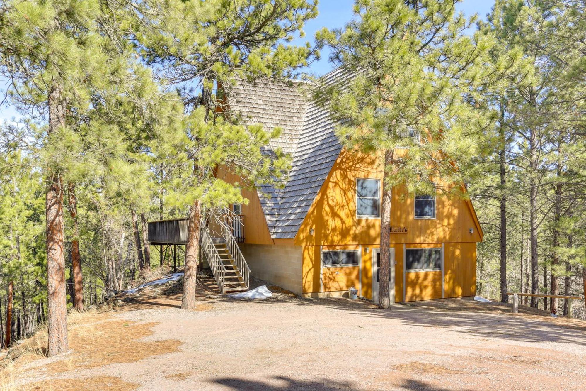 Cozy Black Hills Nature Retreat With Private Deck! Rapid Stadt Exterior foto